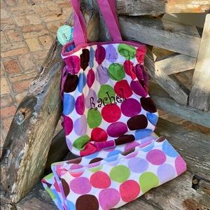 ROOM IT UP
"RACHEL" BEACH TOWEL/TOTE BAG SET